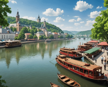 Ports fluviaux & croisières sur la rivière Rouge
