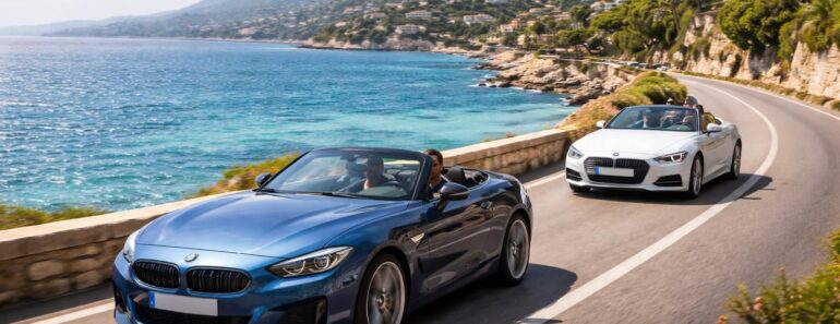 Explorez la Côte d’Azur en voiture cabriolet BMW Z4 et Audi A5 depuis Antibes et Nice Explorez la Côte d’Azur en voiture cabriolet BMW Z4 et Audi A5 depuis Antibes et Nice