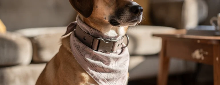 Collier bandana pour chien : associer solidité et élégance au quotidien