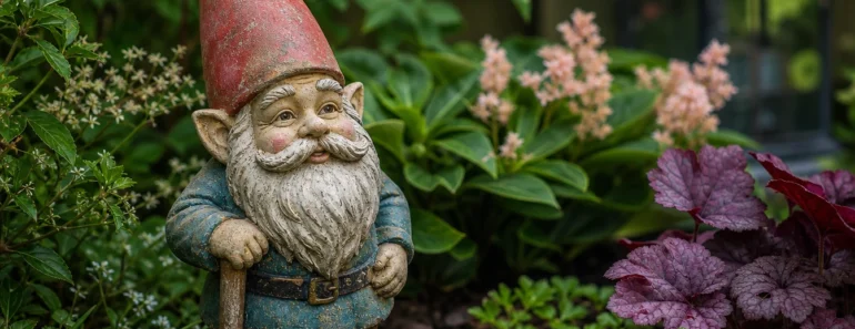 Quel nain de jardin grande taille choisir pour un petit jardin ?